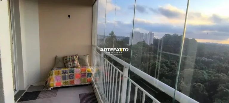 Imagem Apartamento mobiliado com 2 dormitírios com suítes e 1 vaga