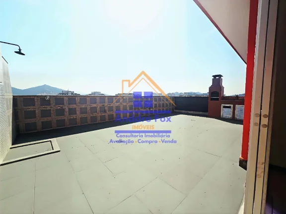 Cobertura Duplex sala 2 amb., 3 quartos, 1 suíte, copa coz., Terraço, 2 Vagas, à venda, 160 M², por R$ 550.000 – Cachambi - Rio de Janeiro/