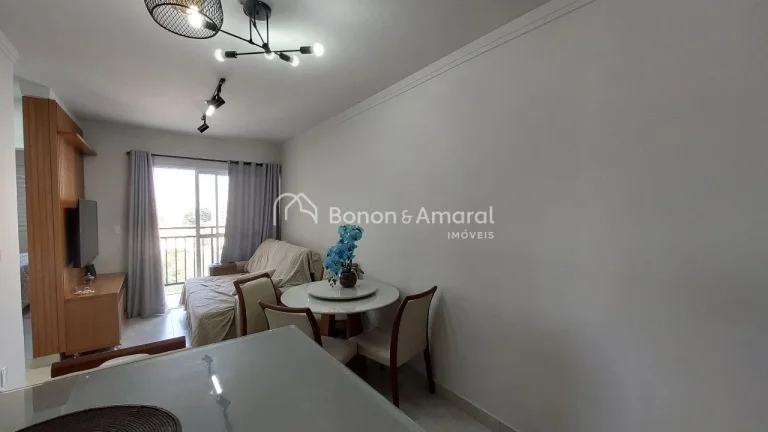 Imagem Lindo apartamento em Valinhos à venda, mobiliado, porteira fechada (todos os móveis e eletrodomés...