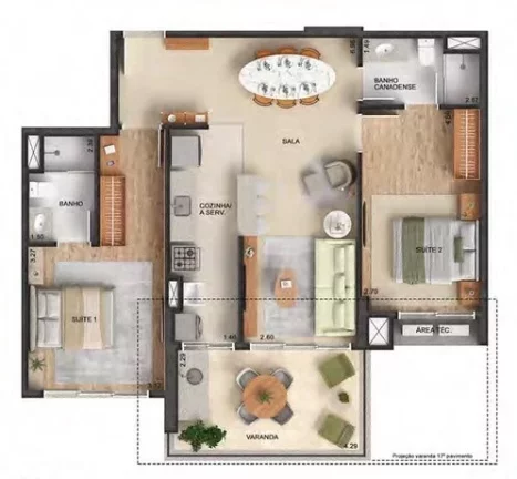 Imagem Apartamento para Venda em Rio de Janeiro / RJ no bairro Barra da Tijuca