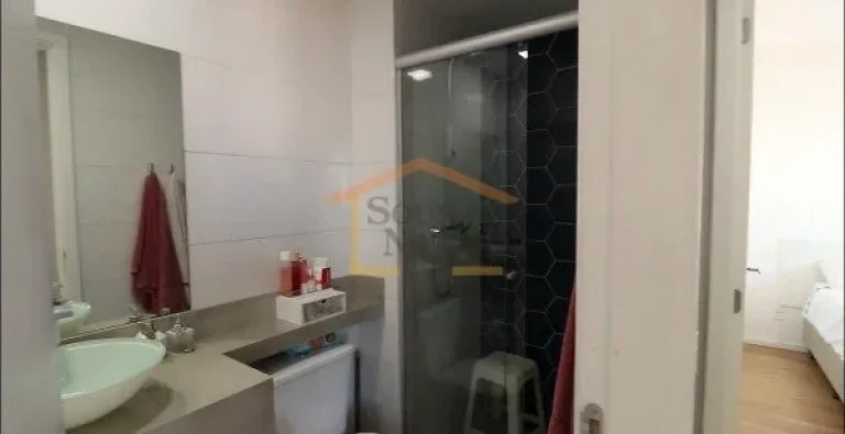 Imagem Apartamento 2 dormitórios, banheiro, sala para 2 ambientes, cozinha estilo americana, com armários...