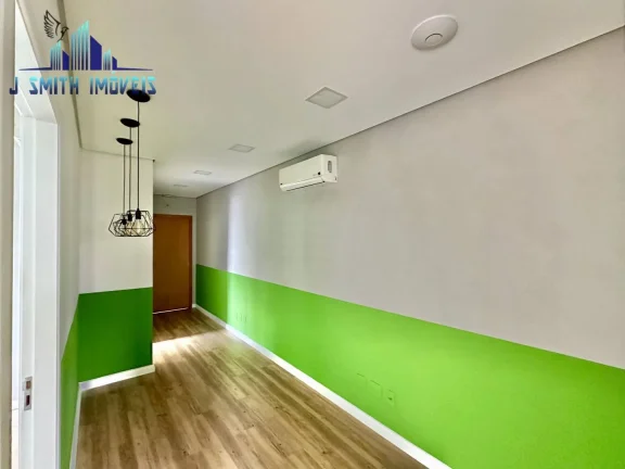 Imagem Sala c/ 53,19m², 3 ambientes, copa, lavabo, ar-condic., 1 vaga, elevador.