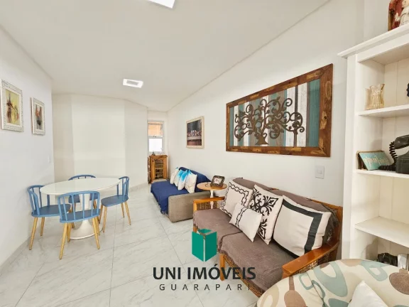 Imagem Vendo apto 2 suítes, tendo 80m² de área lateral, prédio novo com elevador, na Praia do Morro !