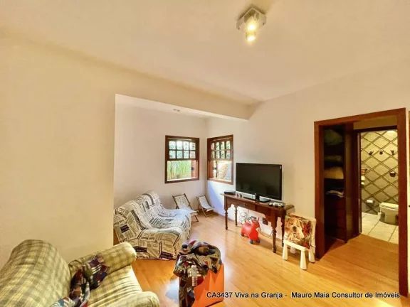 Imagem Miolo da Granja - R São Judas Tadeu, 5 suítes, linda! 2 piscinas, gourmet!