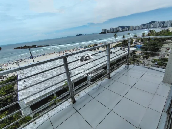 Imagem Apartamento à venda em Guarujá-SP: 3 quartos, 1 suíte, 2 salas, 3 banheiros, 2 vagas de garagem, 209m² - Bairro Pitangueiras!
