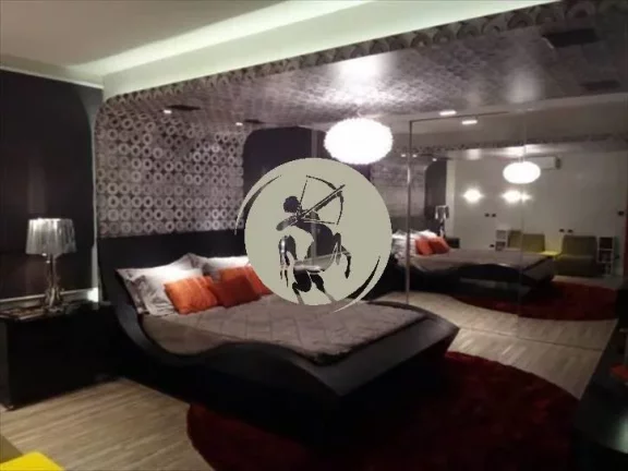 Imagem APARTAMENTO COM VISÃO LATERAL PARA O MAR, MODERNIZADO, COM CONCEITO DE AMBIENTES INTEGRADOS. SALA D...