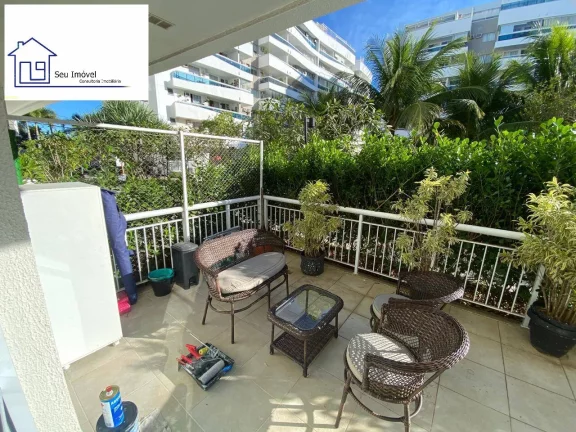 Imagem Alugo apartamento mobiliado no condomínio Onda Carioca - Recreio