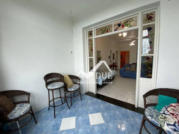 Imagem Apartamento com 2 dormitórios , na orla, frente mar com 1 vaga de garagem box privativa à venda, 121 m² por R$ 1.200.000 - Aparecida - Santos/SP
