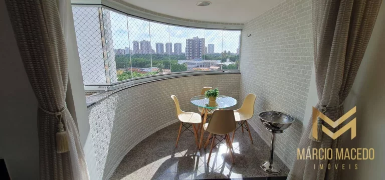 Imagem Apartamento projetado com 3 suítes à venda, 125 m² por R$ 750.000 - Engenheiro Luciano Cavalcante - Fortaleza/CE