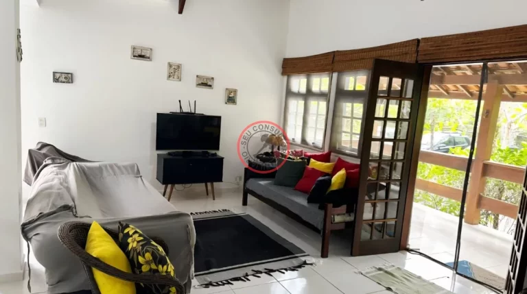 Imagem CASA EM CAMBURIZINHO CONDOMINIO A 1 QUADRA DA PRAIA 2 QUARTOS TERREA 2 VAGAS VARANDA MOBILIADA PODENDO AMPLIAR A ESTRUTURA