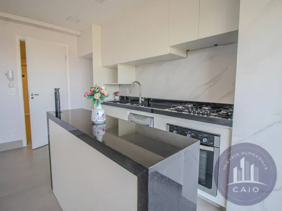 Imagem Apartamento com 1 quarto, 48 m², aluguel por R$ 3.950,00/mês- Barueri/SP