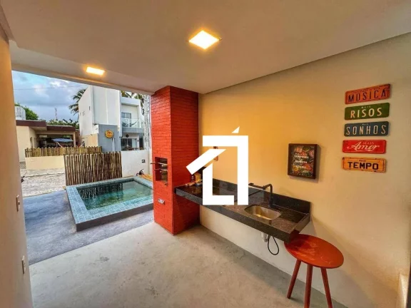 Imagem Casa de Praia | Porto de Pedras | 3 Suítes | 150M2 | Piscina | Rooftop | Nascente
