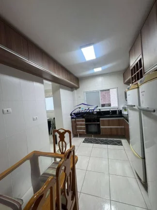 Imagem Apartamento com 3 dormitórios à venda, 136 m² por R$ 810.000 - Guilhermina - Praia Grande/SP