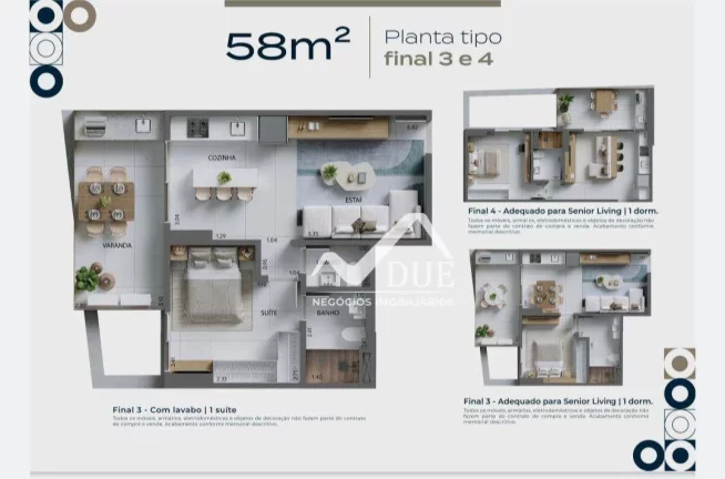Imagem Apartamento com 1 dormitório à venda, 59 m² por R$ 642.473,00 - Ponta da Praia - Santos/SP