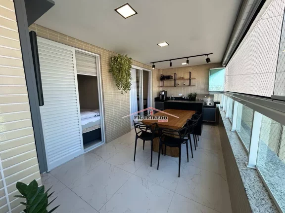 Imagem Apartamento à venda, 124 m² por R$ 1.600.000,00 - Canto do Forte - Praia Grande/SP