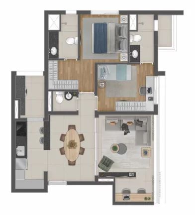 Imagem Apartamento com 3 Quartos à Venda, 107 m² em Pinheiros - São Paulo