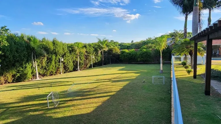 Imagem Chácara de luxo em condomínio no Residencial Ecopark em Tatuí-SP: 5 quartos, 3 suítes, 3 salas, 4 banheiros.
