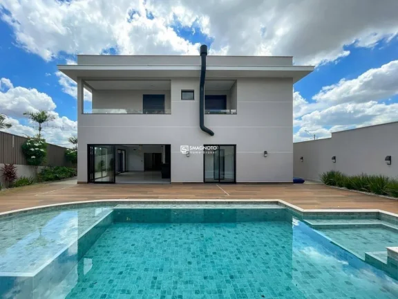 Imagem Sobrado com 3 dormitórios para alugar, 335 m² por R$ 18.117,00/mês - Alphaville - Piracicaba/SP