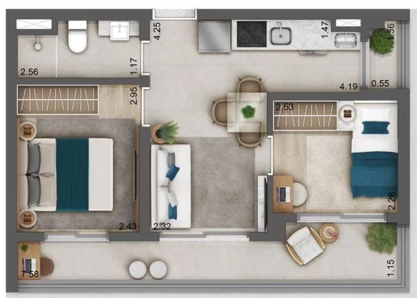 Imagem Apartamento em Vila Olímpia - São Paulo SP
