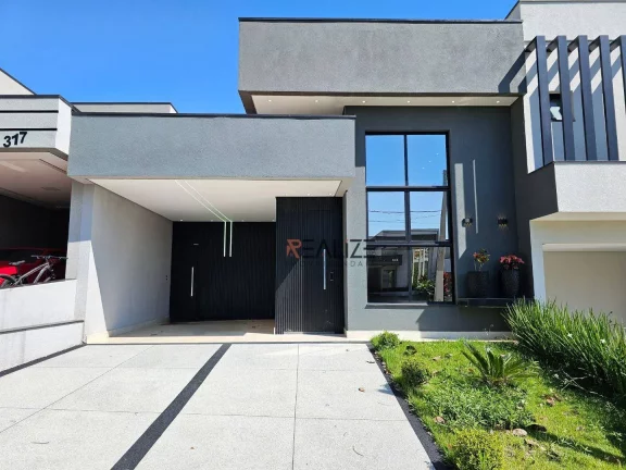 Imagem Casa com 3 dormitórios à venda, 138 m² por R$ 1.170.000 - Condomínio Fechado - Indaiatuba/SP