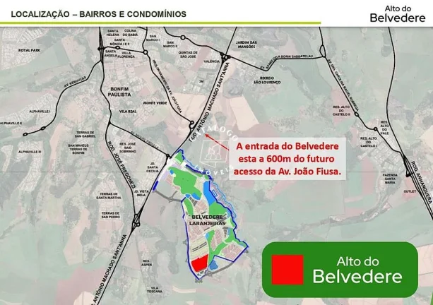 Imagem Terreno em Condomínio a Venda no bairro Bonfim Paulista - Ribeirão Preto, SP
