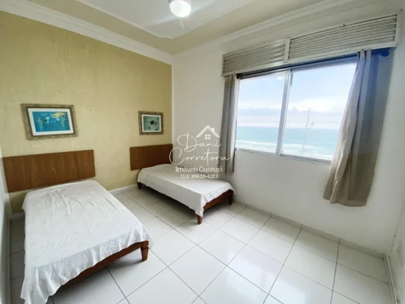 Imagem Apartamento à venda em Guarujá-SP, Pitangueiras: 3 quartos, 3 suítes, 2 salas, 4 banheiros, 1 vaga, 110m². Venha conferir!