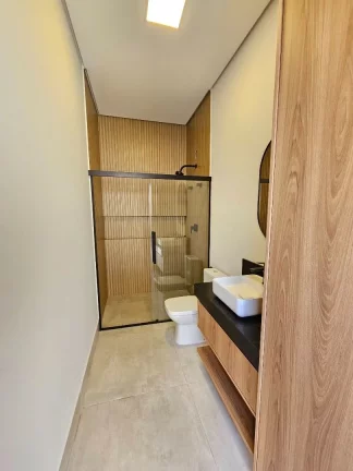 Imagem Casa moderna com 3 suítes à venda, 212 m² por R$ 2.400.000 - Condomínio Alto Padrão - Indaiatuba/SP