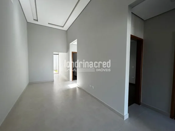 Imagem Casa Térrea Moderna no Condomínio Morada das Flores em Cambé com 3 Dormitórios, Suíte, Segurança 24h e Ótima Localização