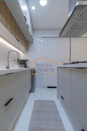 Imagem Sobrado moderno e super completo, com 144 m² muito bem distribuídos. Conta com cozinha, sala de es...
