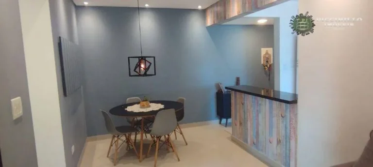 Imagem Apartamento com 2 dormitórios à venda, 74 m² por R$ 460.000,00 - Vilamar - Praia Grande/SP