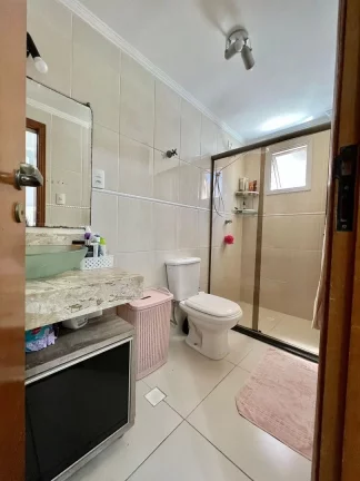 Imagem Apartamento com 3 dorms, Tupi, Praia Grande - R$ 850 mil, Cod: 2032