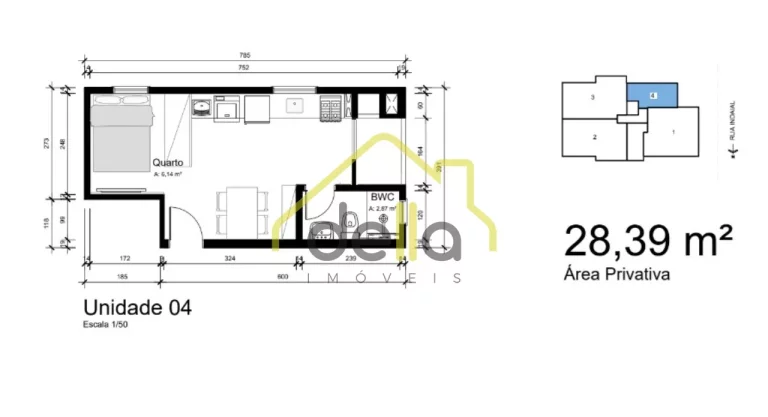 Imagem Apartamentos Studios perfeitos para morar ou investir no Bairro Saguaçu