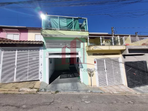 Imagem Sobrado Residencial à Venda na Vila Bazu em Franco da Rocha-SP: 2 Quartos, 1 Sala, 2 Banheiros, 1 Vaga de Garagem!