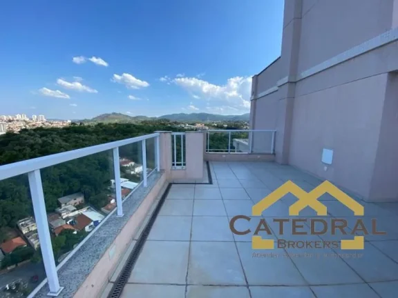 Imagem COBERTURA DUPLEX ALTO PADRÃO NO CONTRAPISO, COM 4 DORMITÓRIOS À VENDA, 397 M² - JARDIM DAS SAMAMBAIAS - JUNDIAÍ/SP