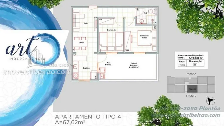 Imagem Art Independência #imoveisribeirao.com