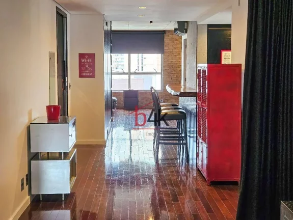Imagem Apartamento com 70 m², 1 dormitório suíte para alugar, 2 vagas - Brooklin
