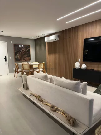 Imagem Apartamento DECORADO com 3 suítes a 300 metros do mar de Jurerê