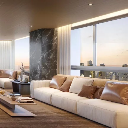 Imagem Apartamento de luxo no Jardim Paulista com 4 suítes e 252m² - Condomínio Tonino Lamborghini