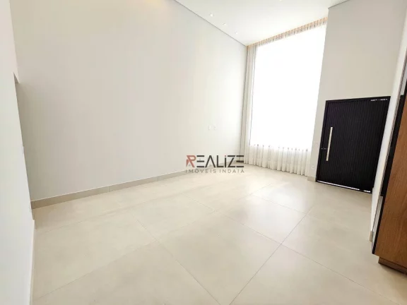 Imagem Casa térrea pronta para morar com 3 suítes à venda, 198 m² por R$ 1.690.000 - Condomínio Fechado - Indaiatuba/SP