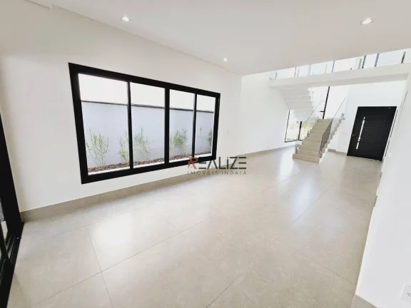 Imagem Sobrado/Casa com 3 suítes, sala de TV e escritório à venda, 280 m² por R$ 2.100.000 - Condomínio Alto de Itaici - Indaiatuba/SP