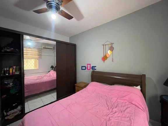 Imagem Apartamento com 3 dormitórios à venda, 90 m² por R$ 490.000,00 - Aparecida - Santos/SP