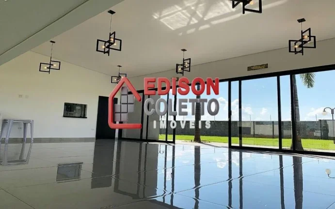 Imagem Casa nova a venda, 3 quartos, piscina, Condominio Residencial Agápe, Campestre em Piracicaba!!