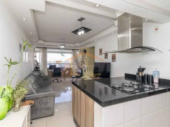 Imagem Apartamento com 67m², 3 dormitórios com planejados, sendo 1 suíte, sala integrada à cozinha com ...