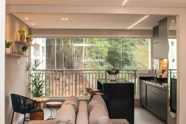 Imagem Apartamento 110 mts com 3 suítes 2 vagas Lindo para morar. Porteira Fechada