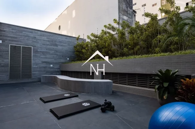 Imagem Apartamento de 113m c/ 3 suítes, 3 vagas, terraço gourmet integrado ao living, sauna, brinquedoteca, piscina, fitness, quadra, churrasqueira, solarium