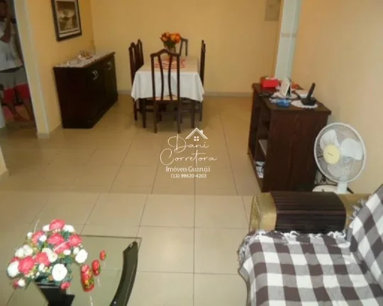 Imagem Apartamento à venda em Guarujá-SP: 2 quartos, 1 suíte, 2 salas, 3 banheiros, 1 vaga, 90m² em Pitangueiras!