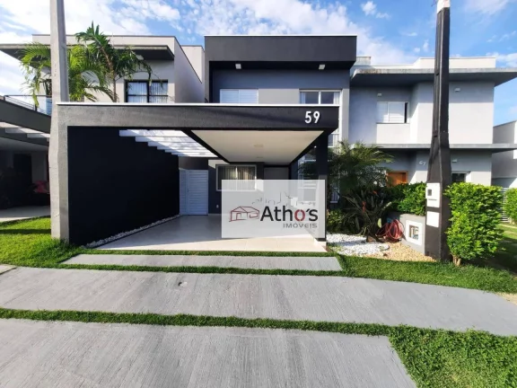Imagem Sobrado com 3 dormitórios, 161 m - venda por R$ 1.250.000 ou aluguel por R$ 6.600,00/mês - Jardim Park Real - Indaiatuba/SP