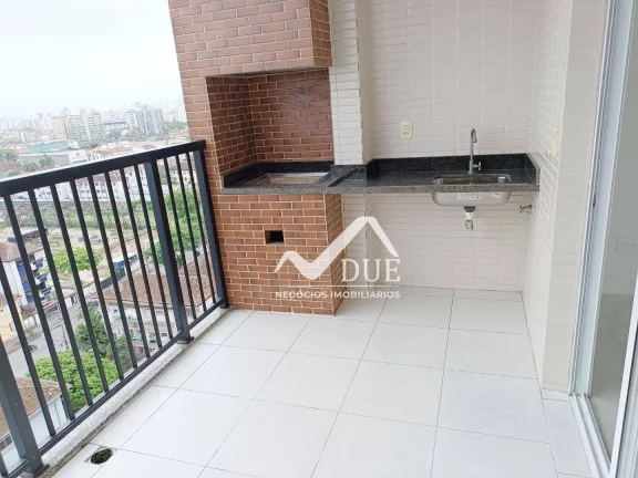 Imagem Apartamento Duplex com 3 dormitórios à venda, 128 m² por R$ 959.000,00 - Vila Matias - Santos/SP