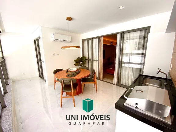 Imagem Apartamento decorado beira mar alto padrão 4 suítes com 3 vagas de garagem a venda na Praia do Morro - Guarapari/ES