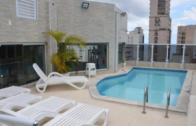 Imagem Flat com 1 Quarto e 1 banheiro à Venda, 41,09 m² no CORAÇÃO DO GONZAGA!
